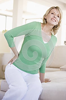 Woman With Back Pain