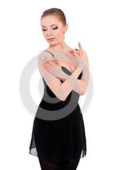 Woman ballerina ballet dancer
