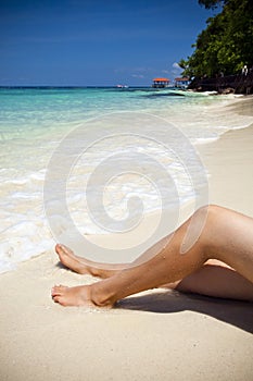 Woman on Beach