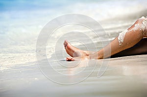 Woman on Beach