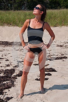 Woman on Beach