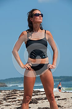 Woman on Beach