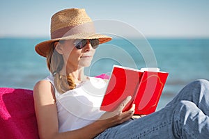 Woman on the beach