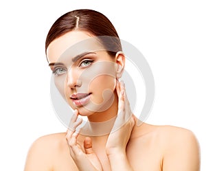 Woman Beauty Makeup, Natural Face Make Up, Body Skin Care