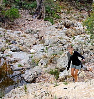 Woman at Billabong