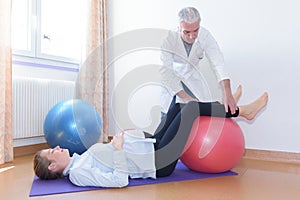 woman during birthing class