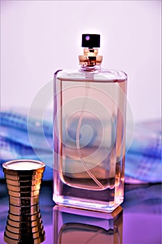 Woman bottle perfume glamur fashion fragance aroma beauty