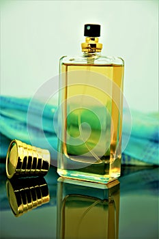 Woman bottle perfume glamur still life fragance aroma