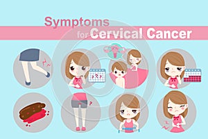 Woman with cervical cancer photo