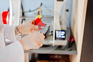 Quality control with caliper