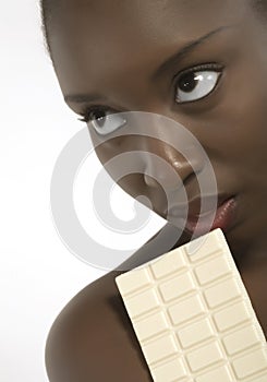 Žena čokoláda 