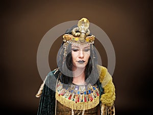 Woman in Cleopatra style