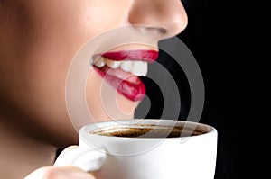 Woman With Coffee Cup