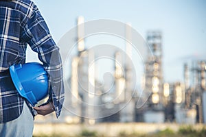 Woman construction engineer wear safety white hard hat at construction site industry worker. Female engineer worker civil