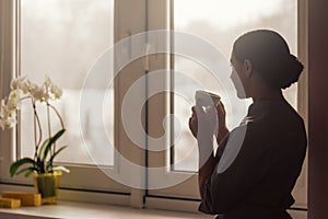 Woman cosmetologist relaxing