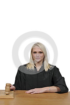 Woman Court Judge