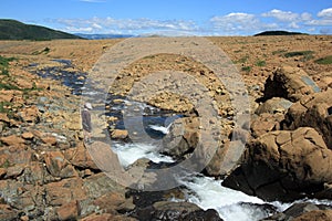 Woman at Creek in Tablelands