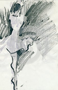 Woman-dancers,drawing