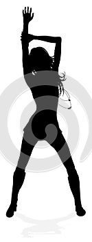 Woman Dancing Person Silhouette