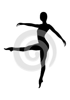 Woman Dancing Silhouette