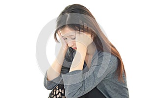 Woman in depressionã€€