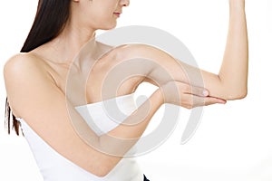 Woman on diet photo