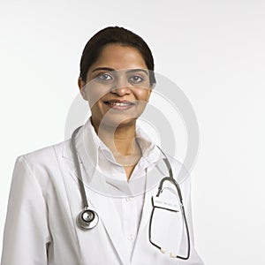 Una donna medico 
