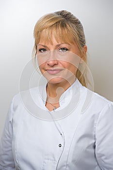 Woman Doctor At The Hospital