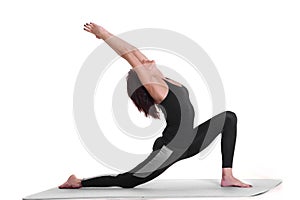 Woman doing yoga