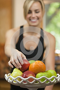 Eine Frau Essen 