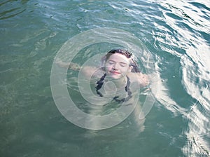 Woman Emerging from Water