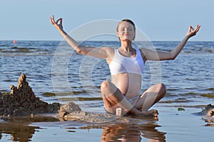 Woman exercise yoga