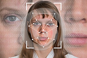 Woman face recognition - biometric verification