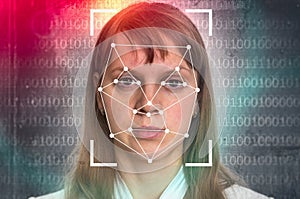Woman face recognition - biometric verification