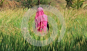 Woman Farming