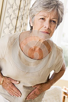 Woman Feeling Unwell