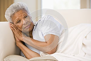 Woman Feeling Unwell photo