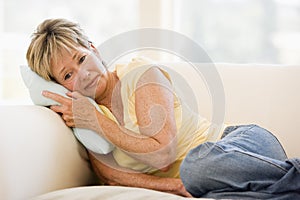 Woman Feeling Unwell photo