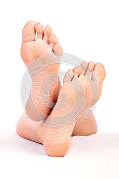 Woman feet photo
