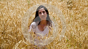 Woman in a field