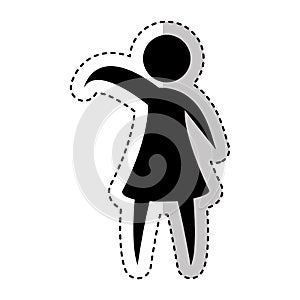 Woman figure human silhouettte