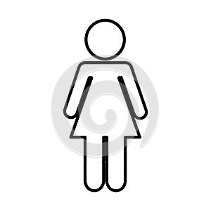 Woman figure human silhouettte