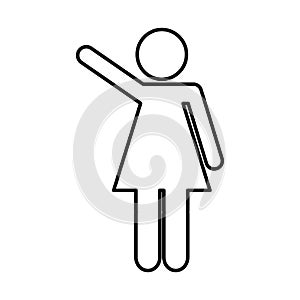 Woman figure human silhouettte