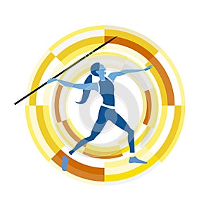 Woman Figure Throwing the Javelin