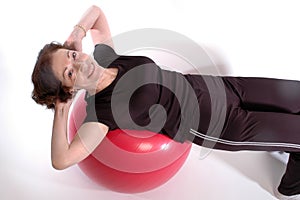Woman on fitness img