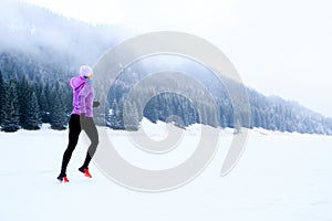 Woman fitness inspiration and motivation, runner