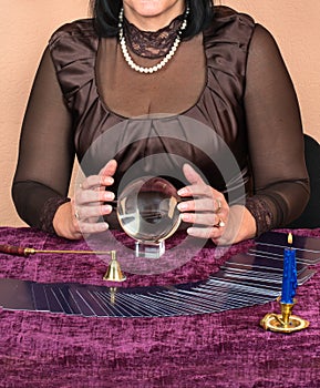 Woman fortune teller