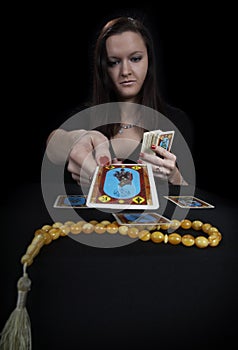 The woman fortuneteller