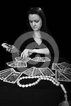 The woman fortuneteller photo