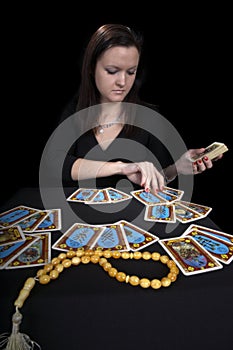 The woman fortuneteller